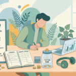 illustration representing personal finance for students and money management