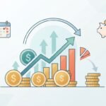 illustration showing how the 4% rule works for early retirement planning