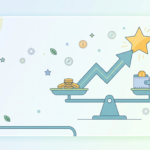 illustration representing net worth as a measure of financial progress